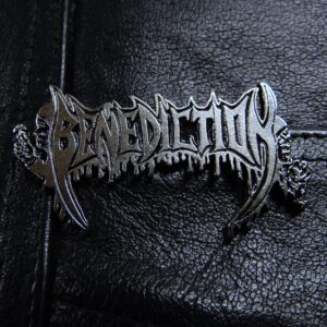 BENEDICTION... Metal Pin / Badge (death metal) U.K 094