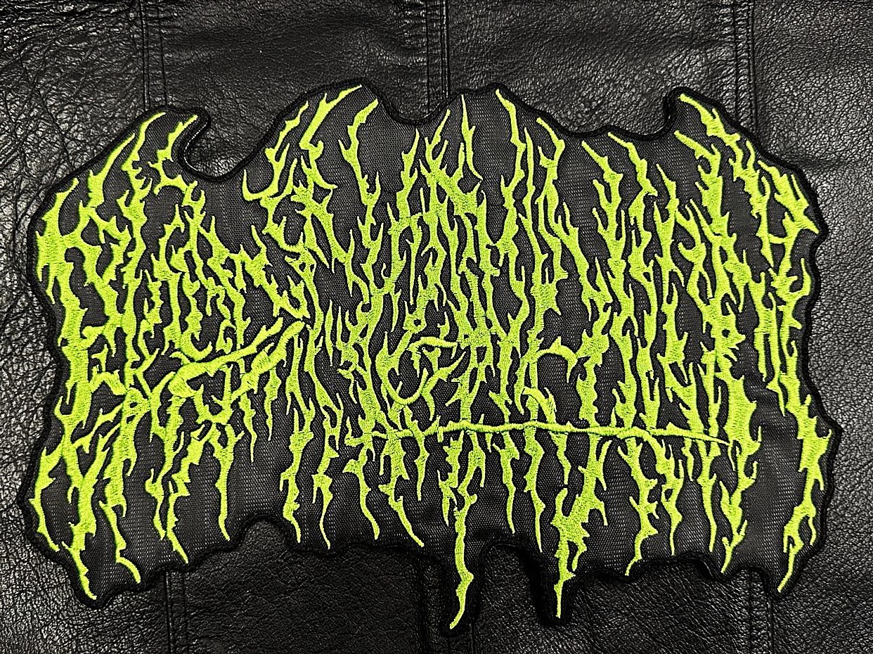BLOOD INCANTATION... Embroidered Backpatch (death metal) U.S.A 505
