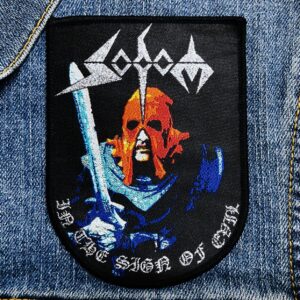 Sodom Beanie – Cappello In Lana Unisex, Logo Ufficiale, Nero, Taglia Unica