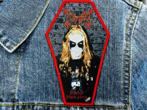MAYHEM...  Woven Patch  (black metal)   Norway   1094