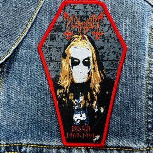 MAYHEM...  Woven Patch  (black metal)   Norway   1094