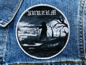 BURZUM...  Woven Patch  (black metal)   Norway   4181