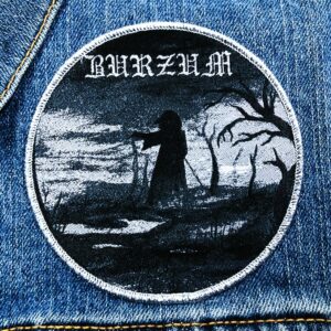 BURZUM...  Woven Patch  (black metal)   Norway   4181