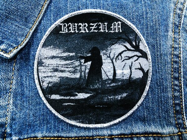 BURZUM...  Woven Patch  (black metal)   Norway   4181