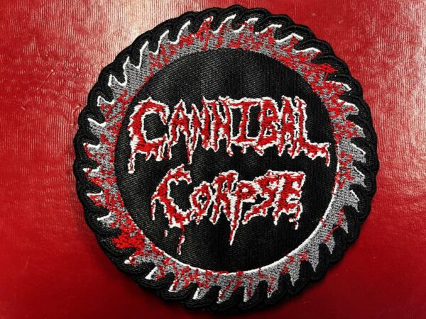 CANNIBAL CORPSE...  Embroidered Patch  (death metal)    U.S.A   4206