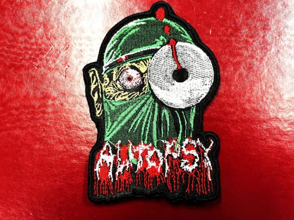 AUTOPSY...  Embroidered Patch  (death metal)    U.S.A   4218