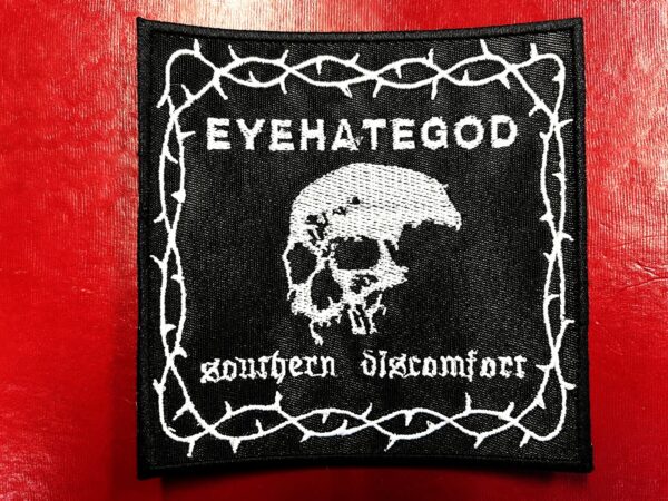 EYEHATEGOD...  Embroidered Patch  (sludge  doom)    U.S.A   4215