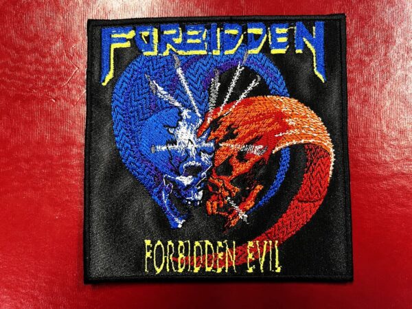 FORBIDDEN...  Embroidered Patch  (thrash metal)    U.S.A   4225