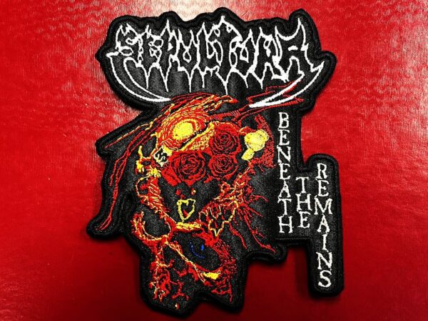 SEPULTURA...  Embroidered Patch  (death thrash)    Brazil   4249