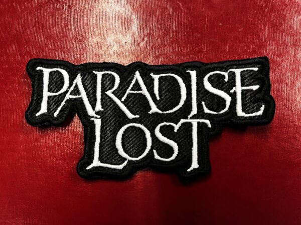 PARADISE LOST...  Embroidered Patch  (gothic doom)     U.K   4331