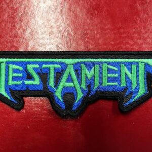 TESTAMENT...  Embroidered Patch  (thrash metal)    U.S.A  4405