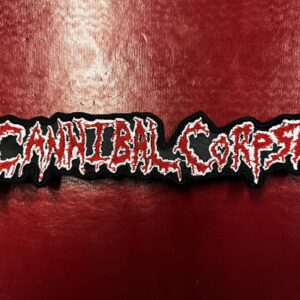CANNIBAL CORPSE...  Embroidered Patch  (death metal)    U.S.A   4376