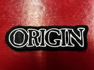 ORIGIN...  Embroidered Patch  (death metal)    U.S.A   4417