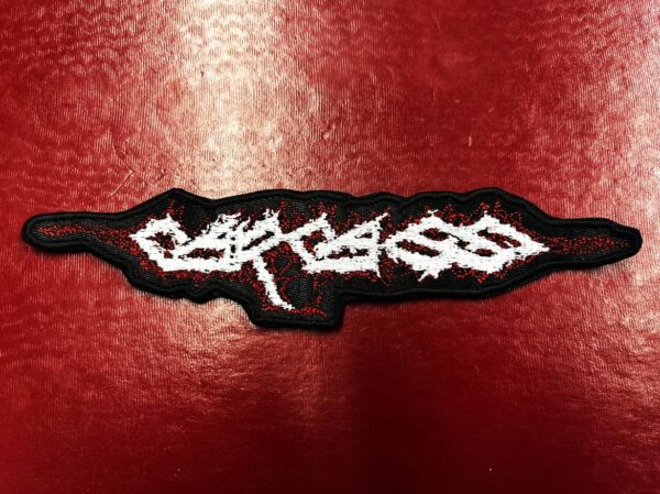 CARCASS...  Embroidered Patch  (death grind)    U.K   4399