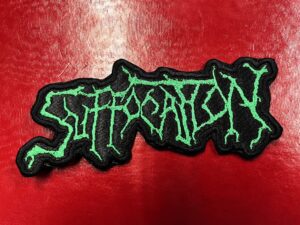 SUFFOCATION...  Embroidered Patch  (death metal)    U.S.A   4367