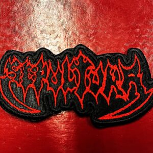 SEPULTURA...  Embroidered Patch  (death thrash)    Brazil   4394