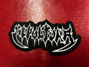 SEPULTURA...  Embroidered Patch  (death thrash)    Brazil   4377