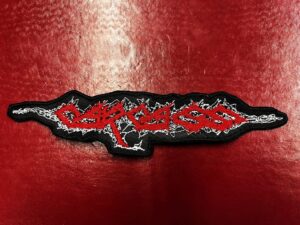 CARCASS...  Embroidered Patch  (death grind)    U.K   4374