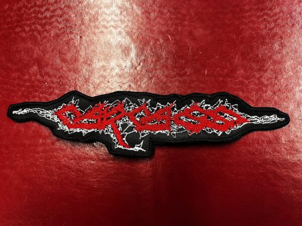 CARCASS...  Embroidered Patch  (death grind)    U.K   4374