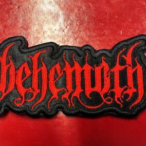 BEHEMOTH...  Embroidered Patch  (death black)    Poland   4378
