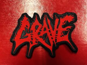 GRAVE...  Embroidered Patch  (death metal)    Sweden   4344