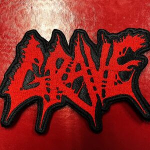 GRAVE...  Embroidered Patch  (death metal)    Sweden   4344