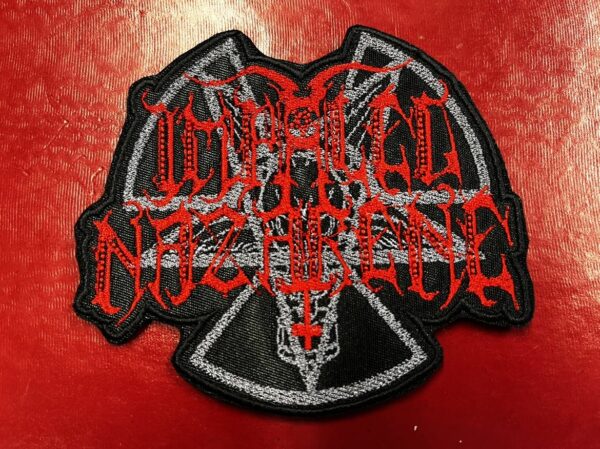 IMPALED NAZARENE...  Embroidered Patch  (black metal)    Finland   4345