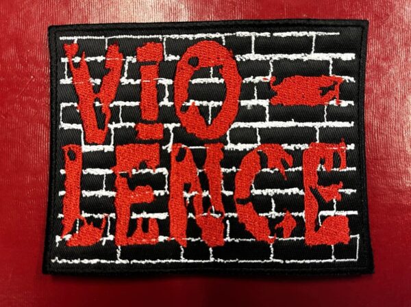 VIO-LENCE...  Embroidered Patch  (thrash metal)    U.S.A   4391