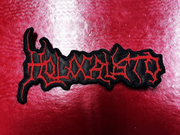 HOLOCAUSTO...  Embroidered Patch  (black thrash)    Brazil   4422