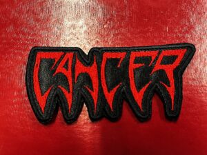 CANCER...  Embroidered Patch  (death thrash)    U.K   4412