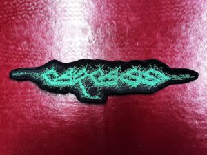 CARCASS...  Embroidered Patch  (death grind)    U.K   4363
