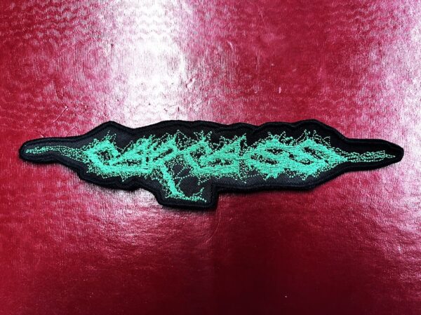 CARCASS...  Embroidered Patch  (death grind)    U.K   4363