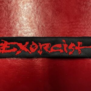 EXORCIST...  Embroidered Patch  (speed metal)    U.S.A  4435