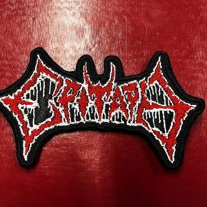 EPITAPH...  Embroidered Patch  (death metal)     Sweden   4348