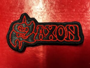 SAXON...  Embroidered Patch  (nwobhm)    U.K   4432