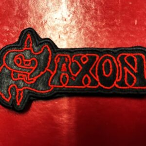 SAXON...  Embroidered Patch  (nwobhm)    U.K   4432