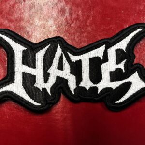HATE...  Embroidered Patch  (death metal)    Poland   4364