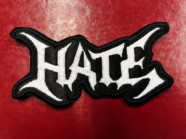 HATE...  Embroidered Patch  (death metal)    Poland   4364