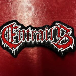ENTRAILS...  Embroidered Patch  (death metal)     Sweden   4340