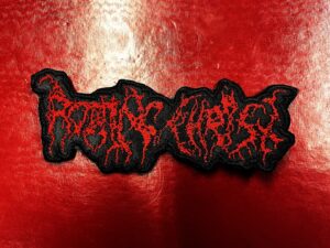 ROTTING CHRIST...  Embroidered Patch  (black metal)    Greece   4401