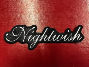 NIGHTWISH...  Embroidered Patch  (symphony metal)    Finland   4419