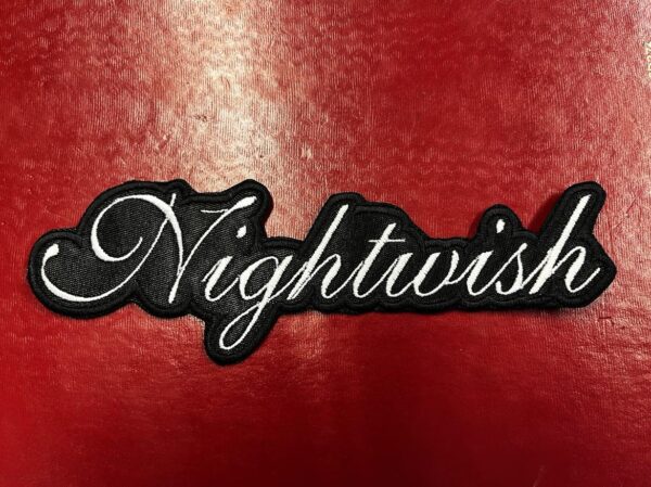 NIGHTWISH...  Embroidered Patch  (symphony metal)    Finland   4419