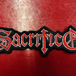 SACRIFICE...  Embroidered Patch  (thrash metal)    Canada   4400