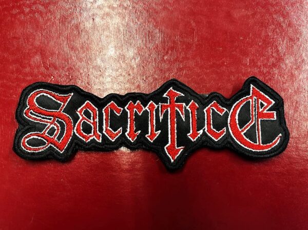 SACRIFICE...  Embroidered Patch  (thrash metal)    Canada   4400