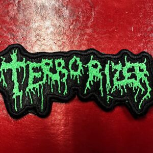 TERRORIZER...  Embroidered Patch  (death grind)    U.S.A   4390