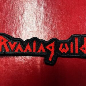 RUNNING WILD...  Embroidered Patch  (power metal)    Germany  4439