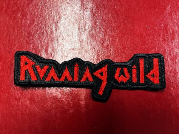 RUNNING WILD...  Embroidered Patch  (power metal)    Germany  4439