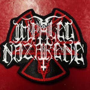 IMPALED NAZARENE...  Embroidered Patch  (black metal)    Finland   4356