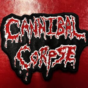 CANNIBAL CORPSE...  Embroidered Patch  (death metal)    U.S.A   4365