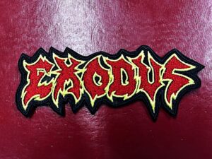 EXODUS...  Embroidered Patch  (thrash metal)    U.S.A   4366